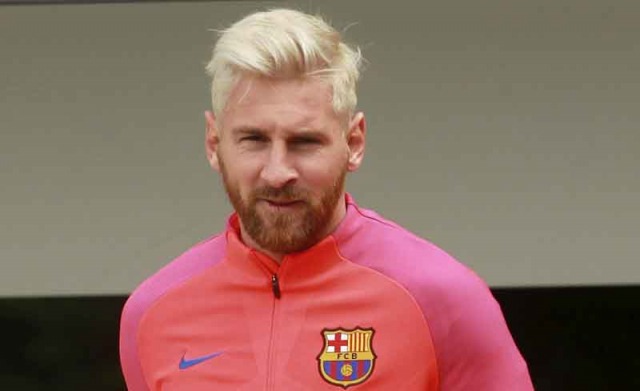 Lionel Messi rubio 2