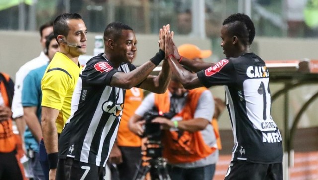 Robinho y Juan Cazares