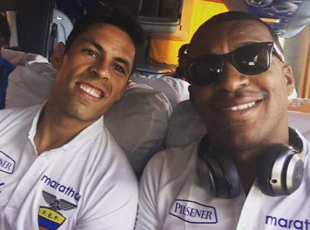 Frickson Erazo y Matías Oyola