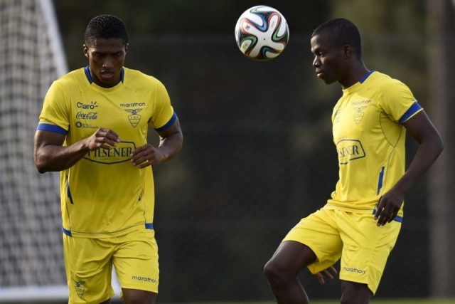 Antonio Valencia y Enner Valencia