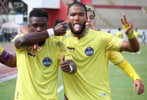 Emelec venció en uno de los dos cotejos pactados con Racing de Córdoba