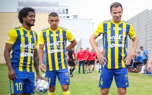 Christian Alemán ya se pone a punto con el Arka Gdynia (VIDEO)