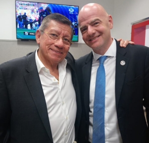 ¡Mejorando las relaciones internacionales de la FEF! (FOTO)