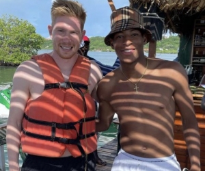 ¿Rivales en Qatar 2022? ¡Gonzalo Plata se encontró en la playa con la Estrella del Manchester City!