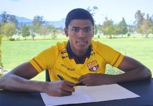 A falta de oportunidad en Barcelona, Brian Quintero realiza una prueba en el Sarpsborg 08 de Noruega