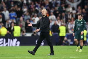 Guardiola respalda a su equipo tras la caída ante el Real Madrid en Champions