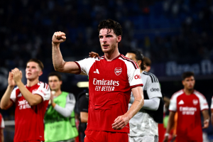 Declan Rice celebra su nominación al Balón de Oro y elige a su favorito