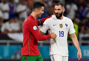 Cristiano Ronaldo y Benzema