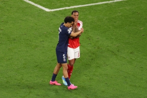 Marquinhos sobre su abrazo a Gabriel Magalhães: 'Recordé mi propio error en 2022'