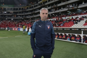 Gustavo Álvarez pondera la garra de Liga pero hace saber que pidió contrataciones a la directiva