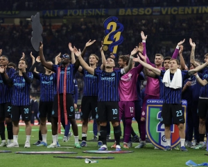 Inter de Milán coronó el Calcio italiano con tres fechas de anticipación