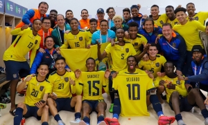 El desfogue de La Mini Tri al clasificarse al Mundial Sub20 de la FIFA