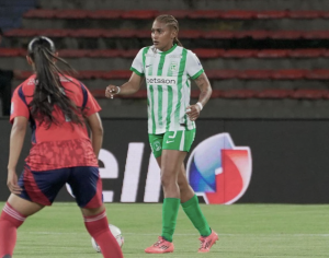 Analiz Zambrano fue importante para que Atlético Nacional sostenga un triunfo