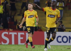 ¡Barcelona hizo posible lo imposible y vive a nivel CONMEBOL!