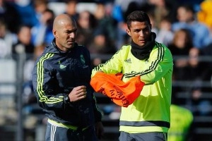 ZIdane y Cristiano