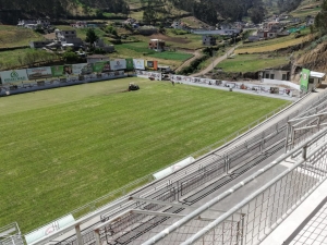 El estadio de Mushuc Runa ya está LISTO PARA JUGAR, pero Luis Chango aclara por qué aún NO HAY PERMISO