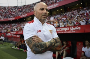 ¡Sampaoli sacó pecho por Énner antes de enfrentarlo en Europa League!