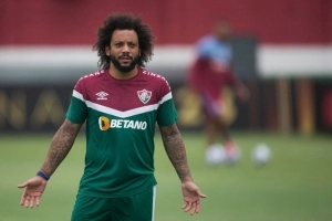 Marcelo-copa-libertadores-fluminense-training