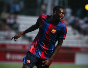 Josué Caicedo enamora a La Masia con su segunda actuación sensacional en el Barça Atlètic