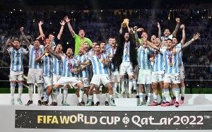 Buenos Aires vistió de gala para la fiesta de los Campeones Mundiales