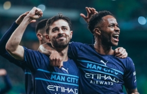Manchester City se apunta en cuartos de final de la Champions a falta de la vuelta (RESUMEN)