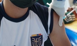 Llegaron las dosis ofrecidas por CONMEBOL (FOTO)