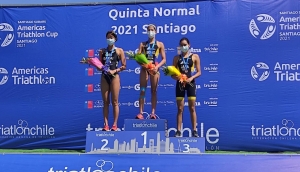Elizabeth Bravo campeona panamericana de Triatlón (OFICIAL)