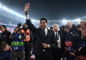 Nasser Al-Khelaifi-Paris Saint Germain-Arsenal-Champions League-2025