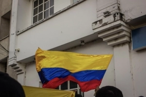 Bandera Ecuador publicidad