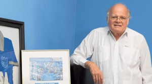 Muestra de respeto para el ex dirigente ecuatoriano (FOTO)