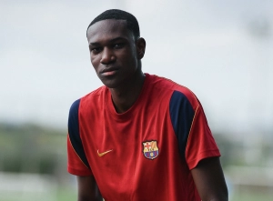 Josué Caicedo ya vive el sueño Blaugrana con el Barça Athletic