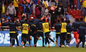 El pequeño hincha de Ecuador que representa el festejo de todos (VIDEO)