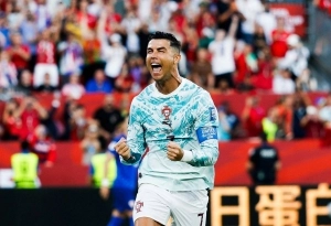 Cristiano Ronaldo anotó en la remontada de Portugal que marcó el adiós de Luka Modric con Croacia