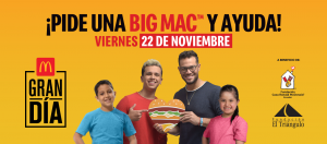 ¡Pide una Big Mac y ayuda!