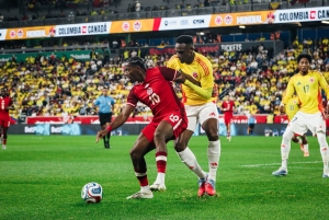 MUCHO ESFUERZO, POCO FÚTBOL: Colombia y Canadá lo intentaron, pero terminaron repartiéndose los puntos