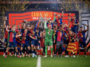 El Real Madrid vio pasar a un FC Barcelona furioso por el Bernabéu (VIDEO)