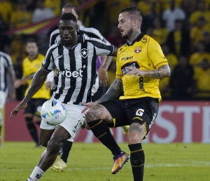 ¡Le sacaron el caramelo de la boca otra vez! Barcelona dejó que Botafogo se le lleve un empate