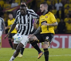 ¡Le sacaron el caramelo de la boca otra vez! Barcelona dejó que Botafogo se le lleve un empate