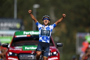 Richard Carapaz campeón de la montaña en La Vuelta a España