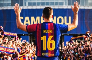 Lo tiene de cábala: El clásico dorsal que usará Rodri tras llegar al Barça