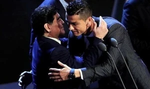 Diego Maradona y Cristiano