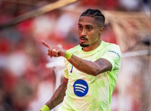 SHOW DE RAPHINHA Y LEWANDOWSKI en Impresionante Goleada del FC Barcelona en LaLiga