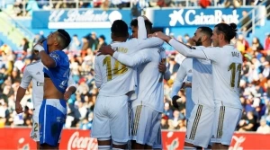 Real Madrid festejo