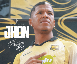 Jhon Ontaneda presentado oficialmente por su nuevo club en la Liga Betplay de Colombia