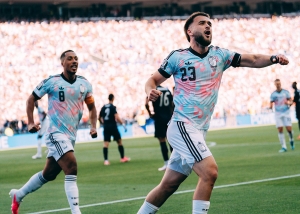 El provocativo baile de la plantilla de Bélgica en modo Donald Trump luego de cargarse a Estados Unidos