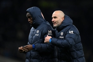Enzo Maresca-Nicolas Jackson-Tottenham-Chelsea-Premier League-2024