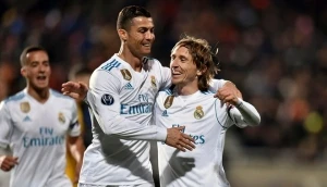 Luka Modric y Cristiano