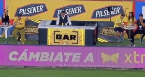 ¡SE VUELVE VIRAL el “BAR” del Clásico del Astillero entre BSC y Emelec en el estadio Monumental!