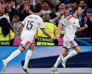 El Real Madrid firma otra noche perfecta de Champions con dos golazos de Mbappé y Diomandé