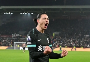 Darwin Núñez desató la algarabía del Liverpool con un triunfazo en los adicionales, Arsenal la decepción de la jornada